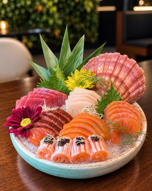 Barca de sashimis